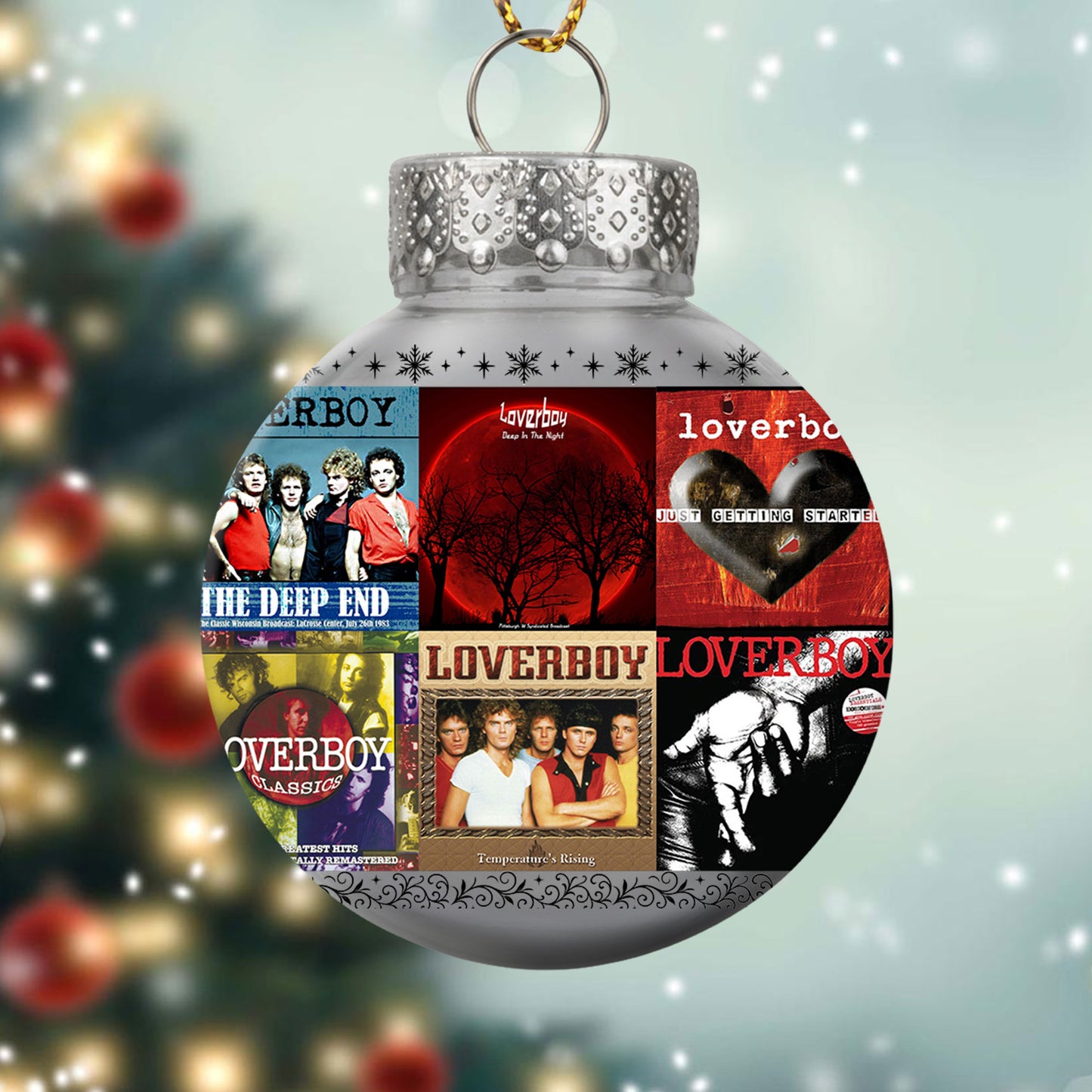 Loverboy Ball Ornament – Classic Rock Passion