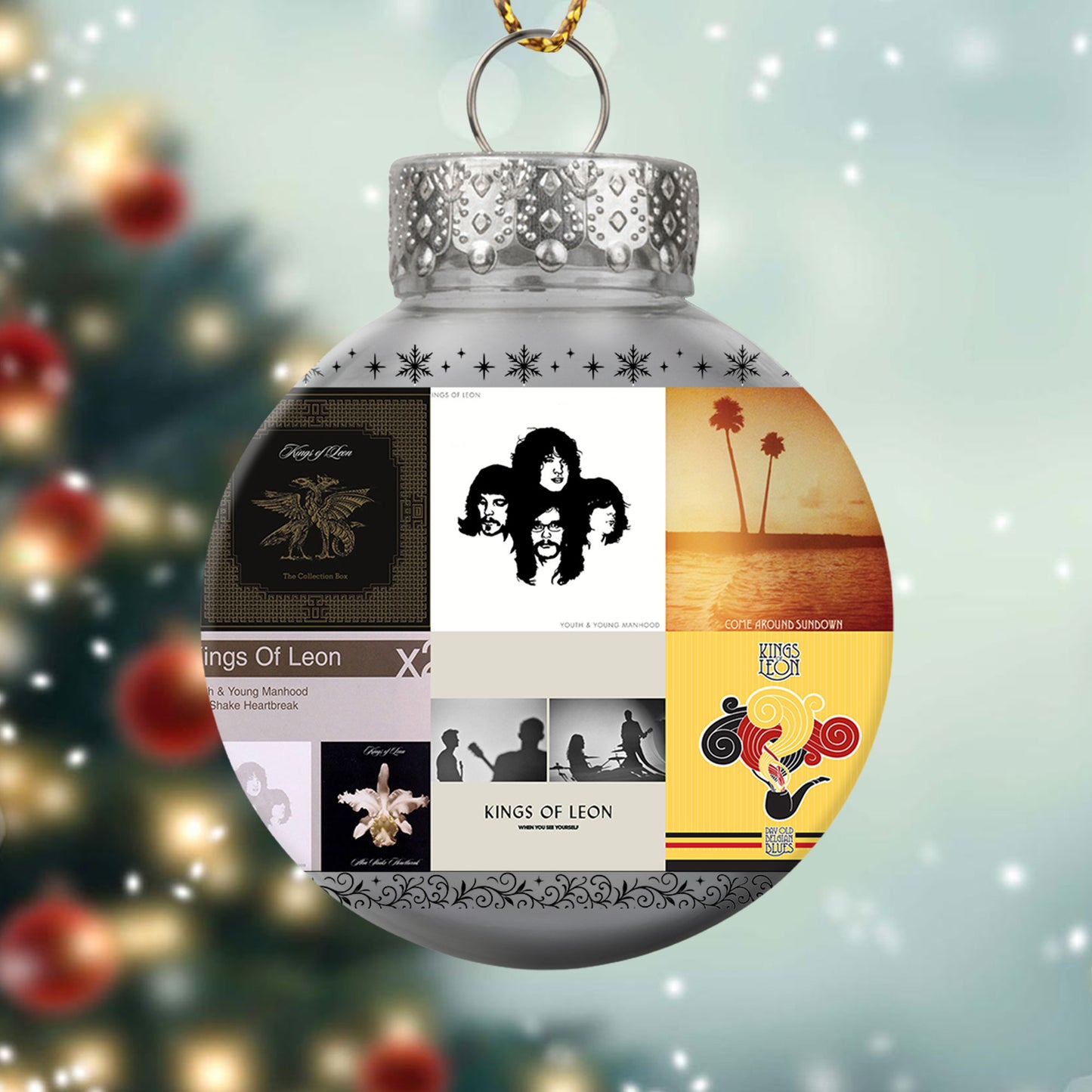 Kings of Leon Ball Ornament – Southern Rock Revival
