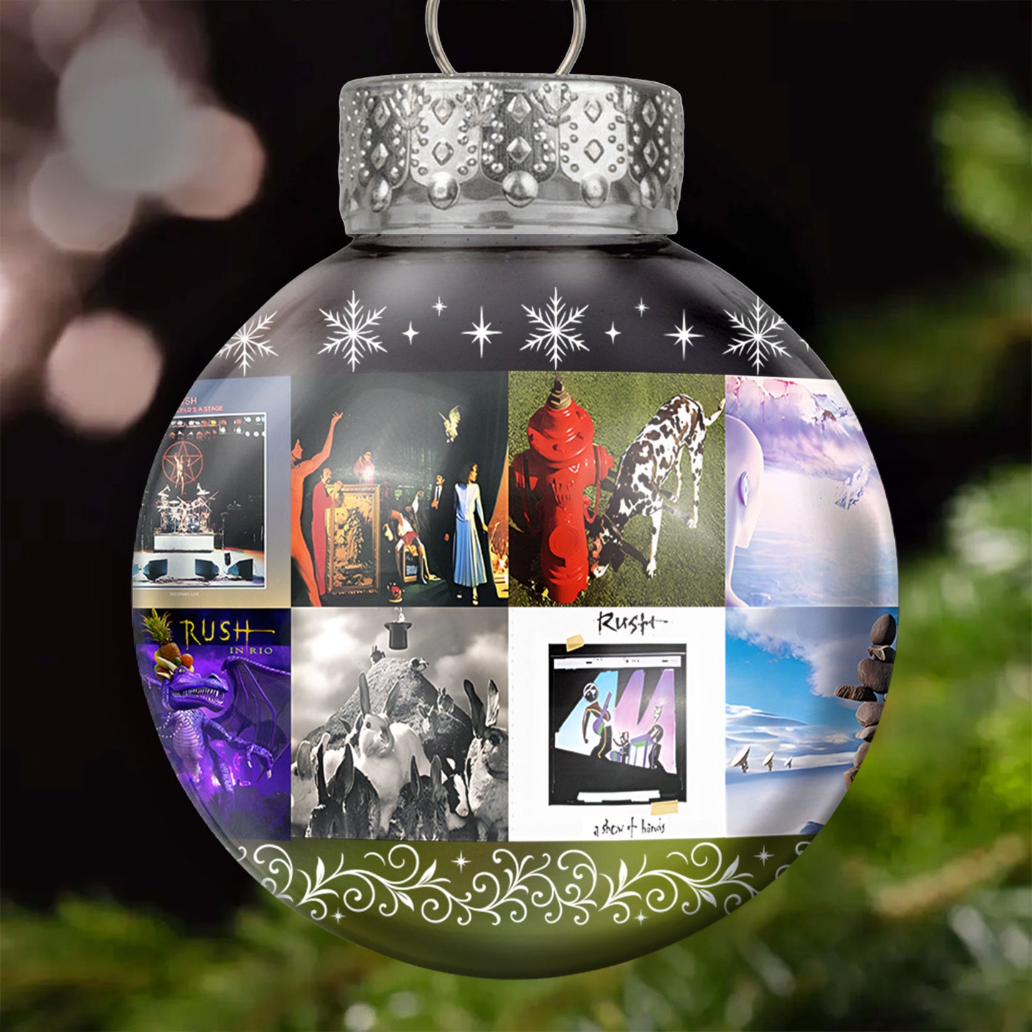 Rush Ball Ornament – A Progressive Rock Masterpiece for the Holiday Season