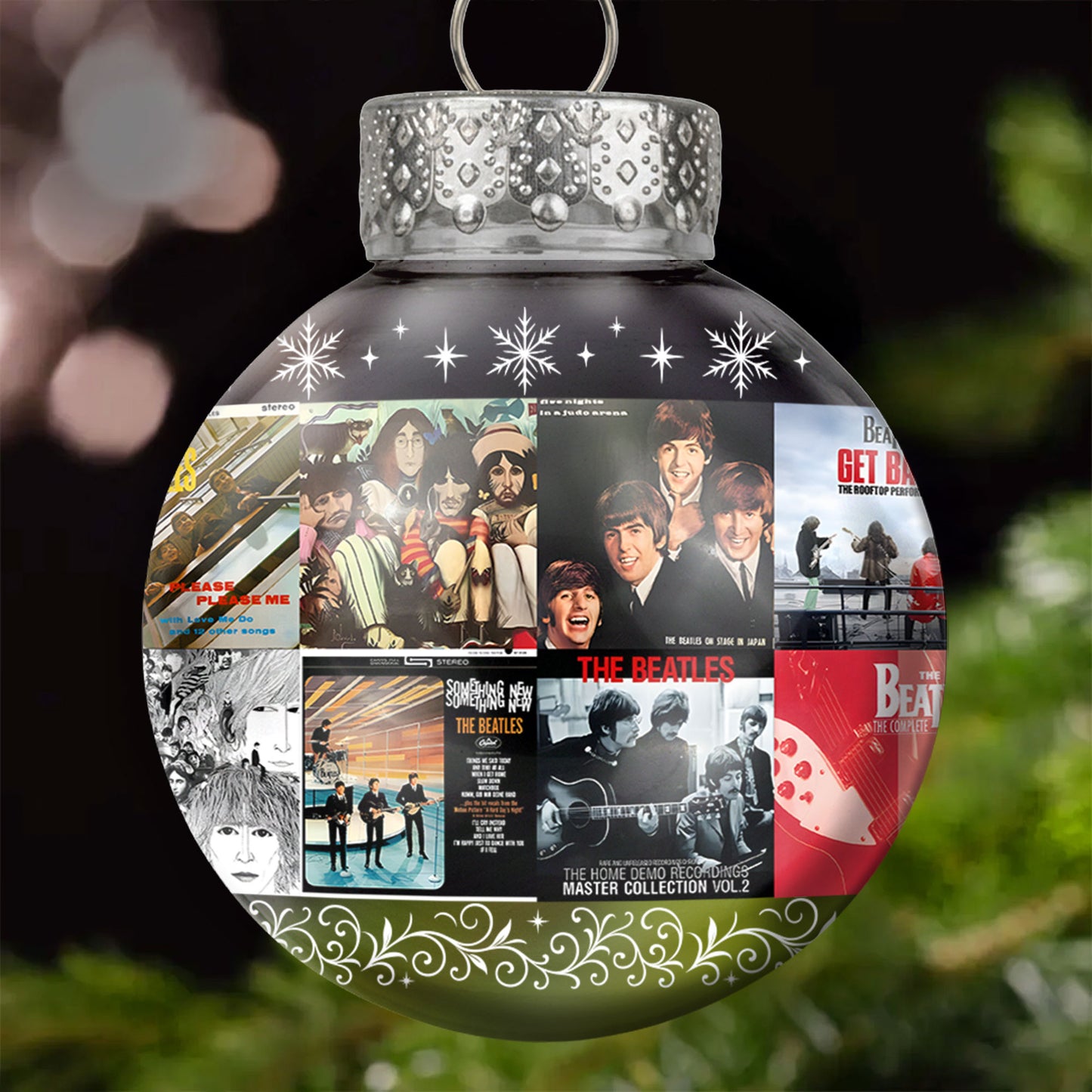 The Beatles Ball Ornament – A Legendary Tribute to Timeless Music