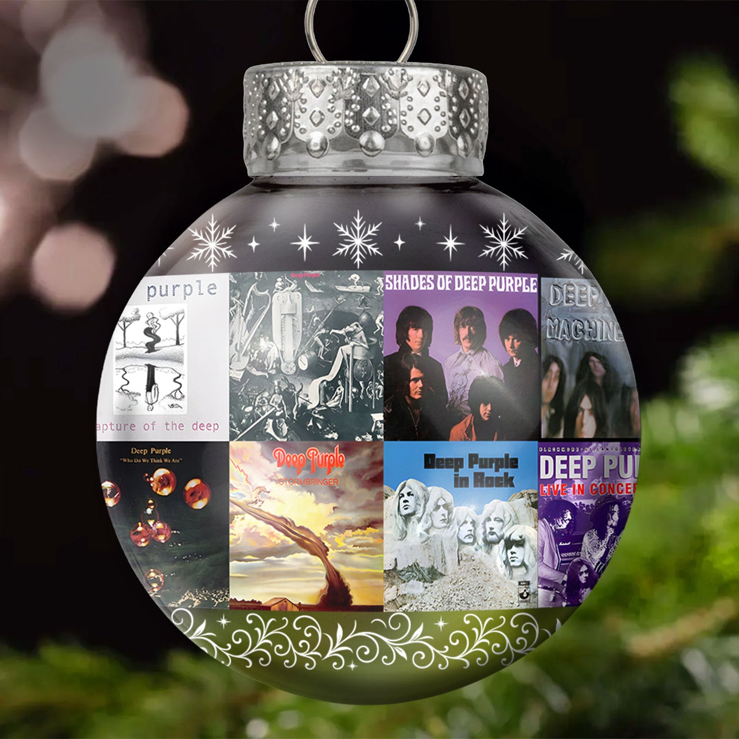Deep Purple Ball Ornament – Hard Rock Heritage
