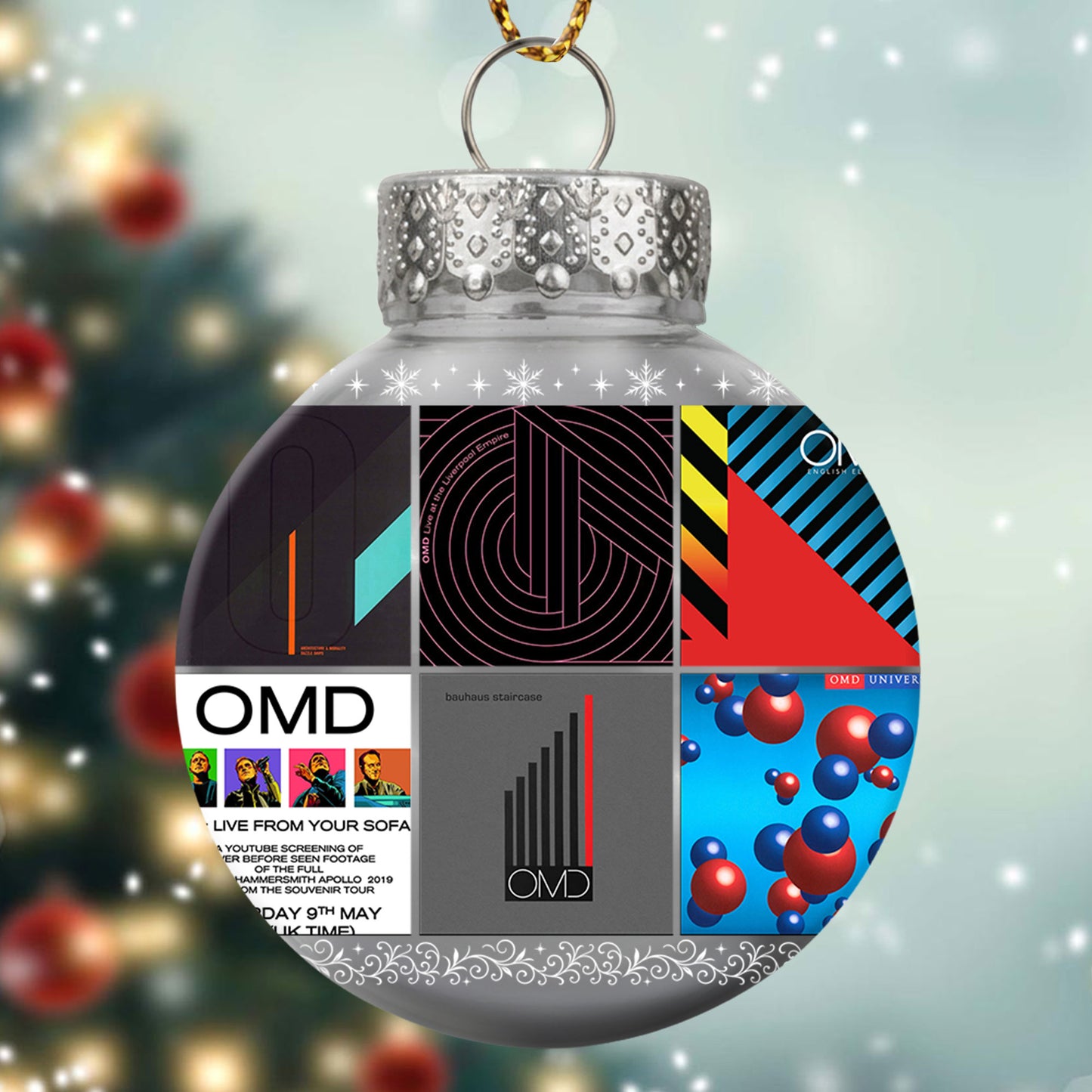 OMD Ball Ornament – A Synth-Pop Celebration for the Holidays