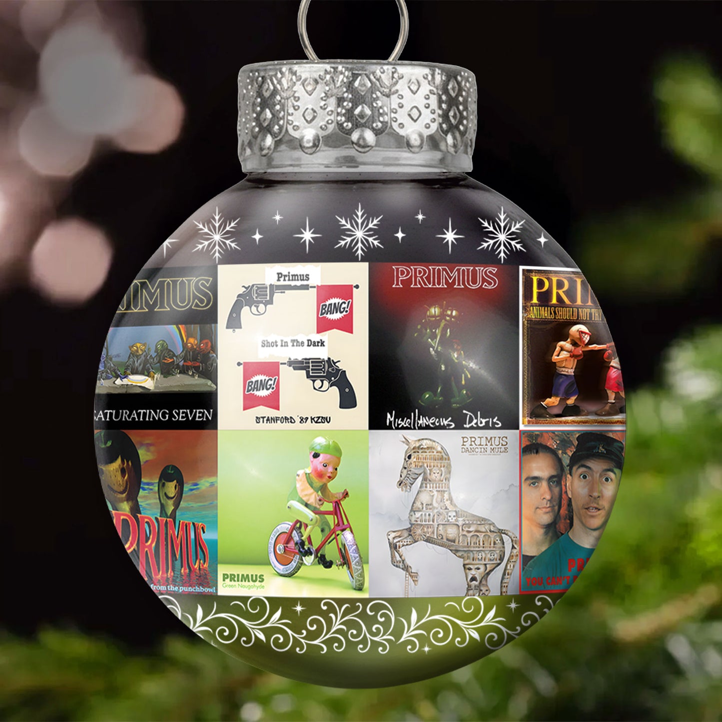 Primus Ball Ornament – A Whimsical Spin on Funky Rock Traditions