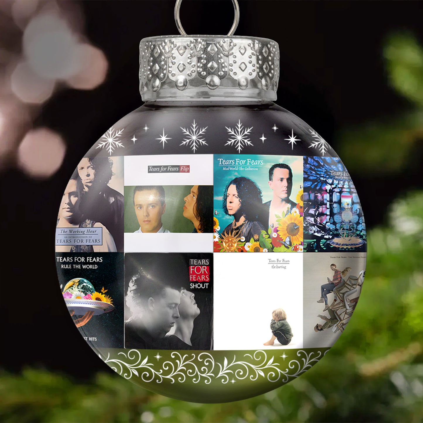 Tears for Fears Ball Ornament – Classic New Wave Collection