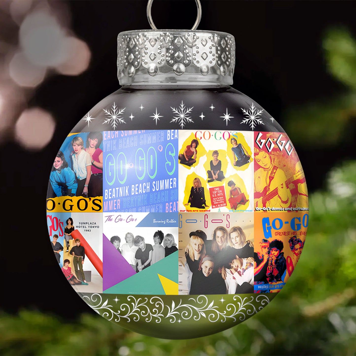 The Go-Go’s Ball Ornament – Pop Rock Trailblazers