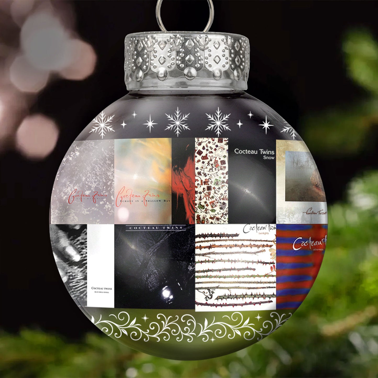 Cocteau Twins Ball Ornament – Dream Pop Serenity