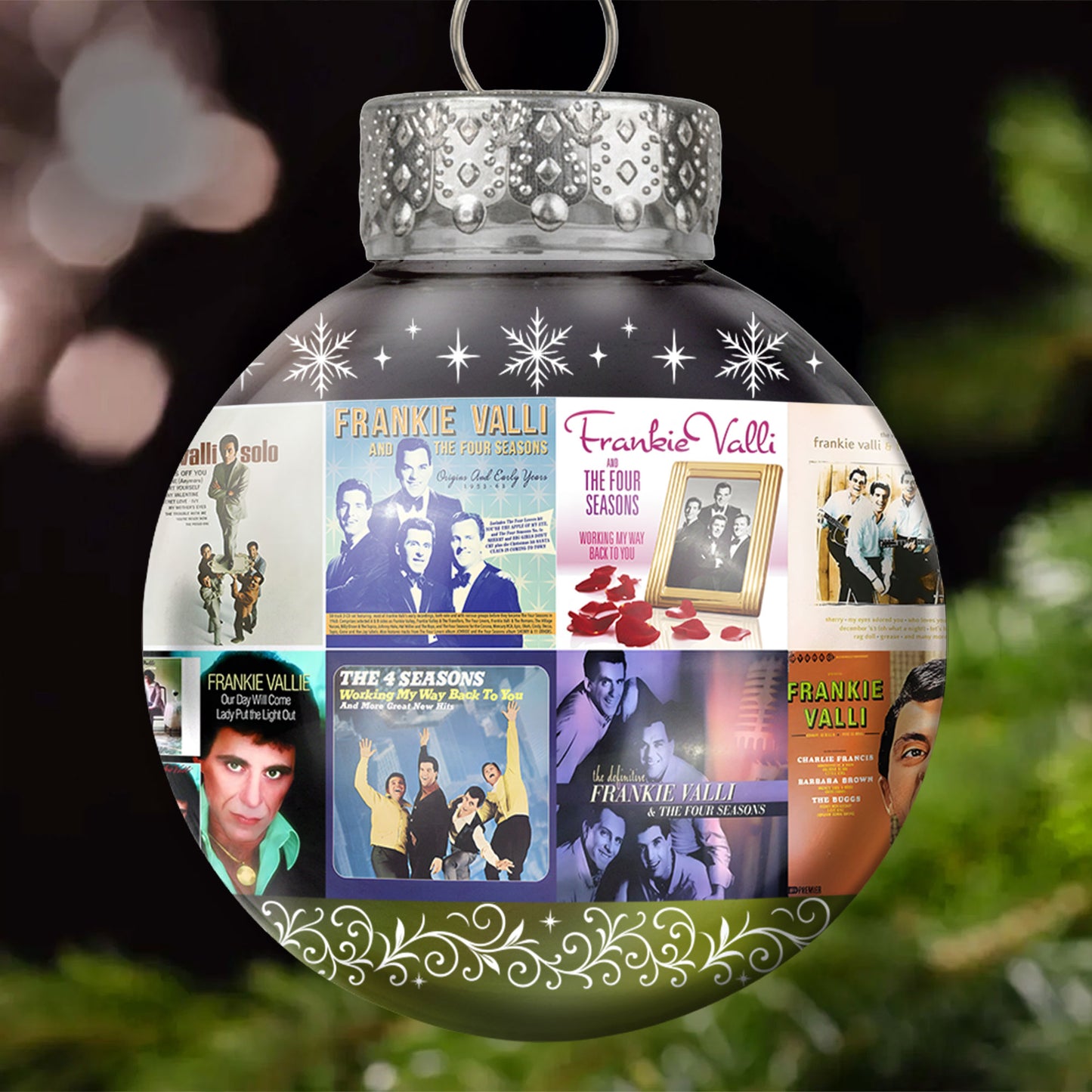 Frankie Valli & The Four Seasons Ball Ornament – Timeless Pop Harmony