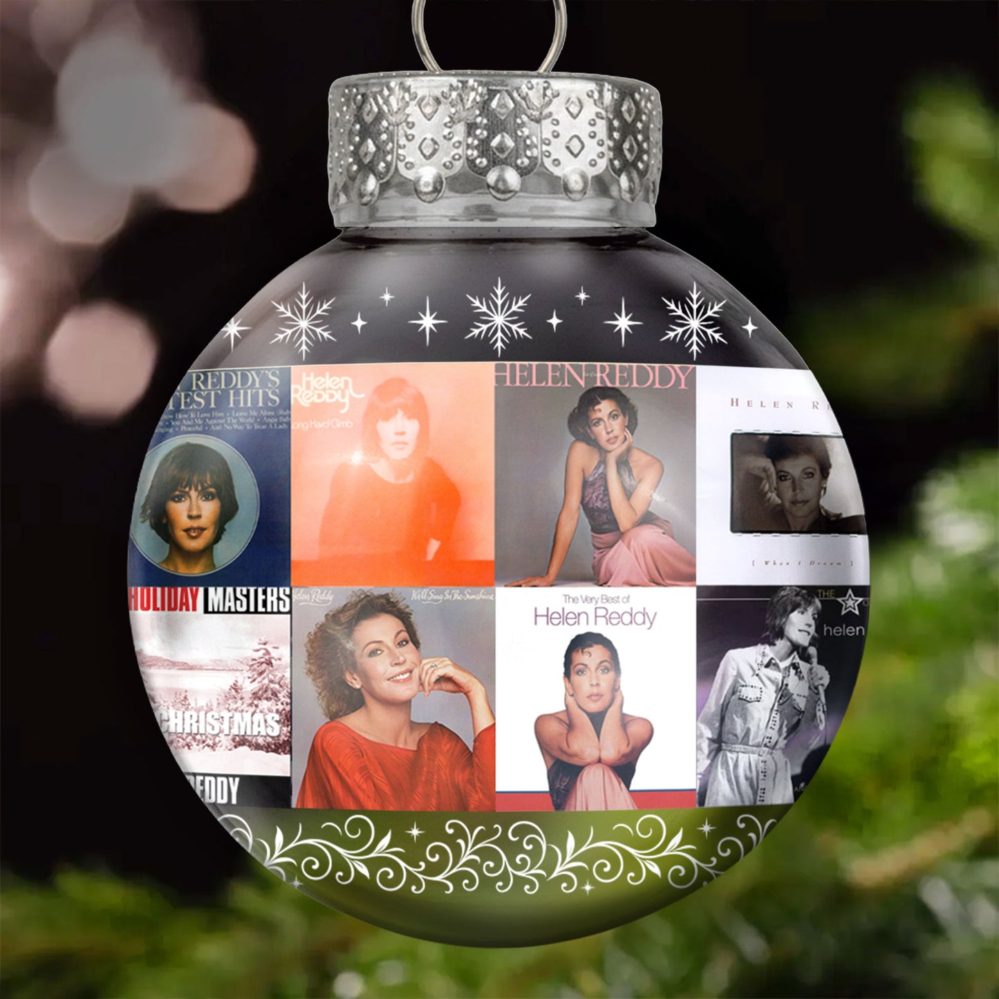 Helen Reddy Ball Ornament – A Touch of Classic Grace for the Holidays