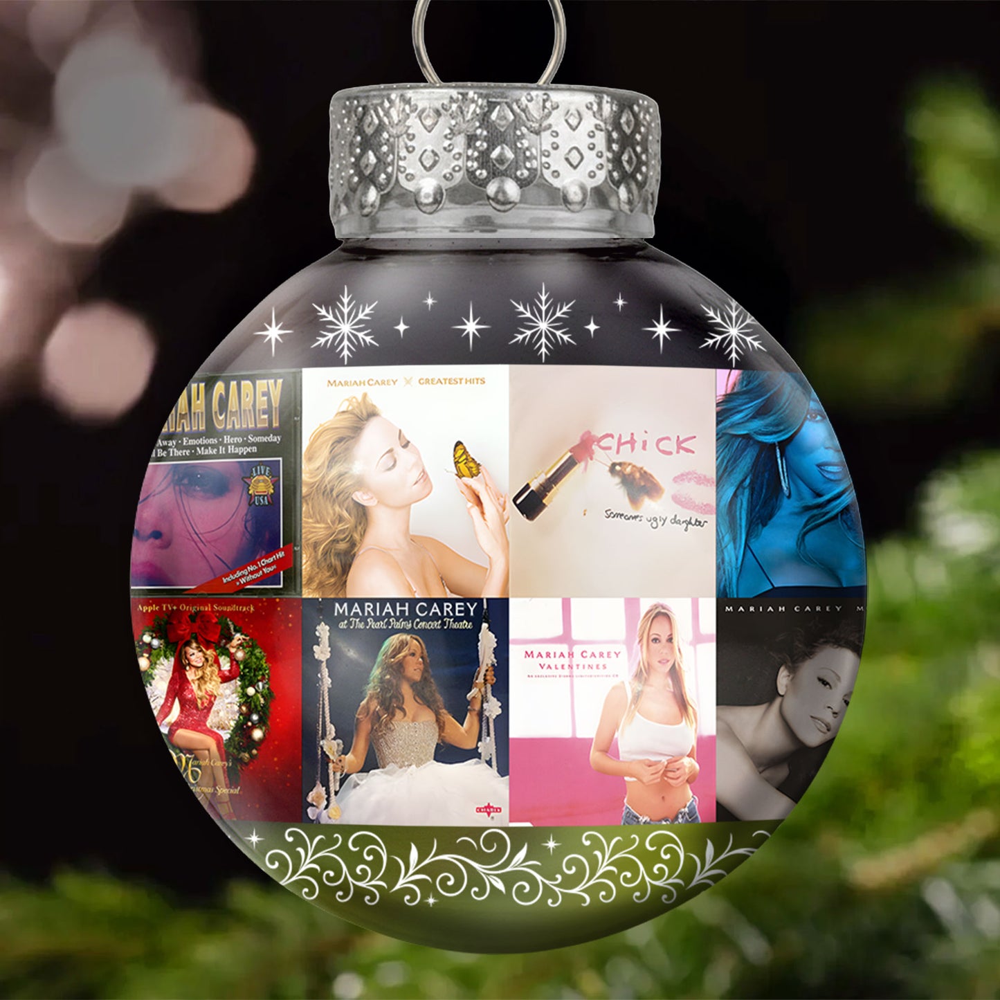 Mariah Carey Ball Ornament – A Sparkling Holiday Gift for Music Lovers