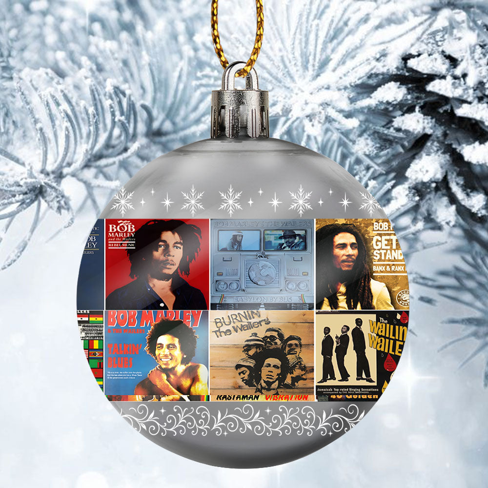 Bob Marley Ball Ornament – A Reggae Spirit of Peace, Love, and Holiday Harmony