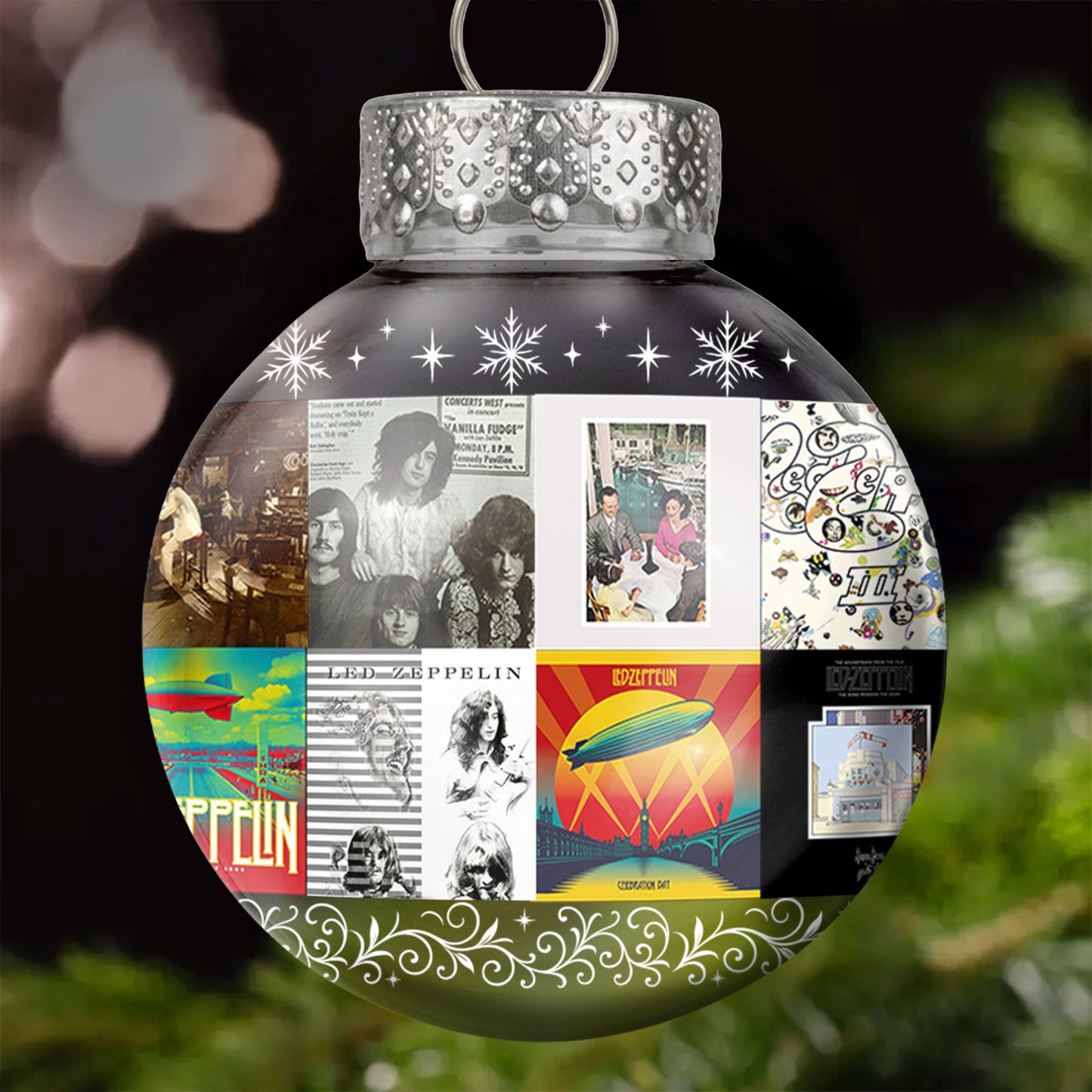 Led Zeppelin Ball Ornament – The Legends of Rock Immortalized