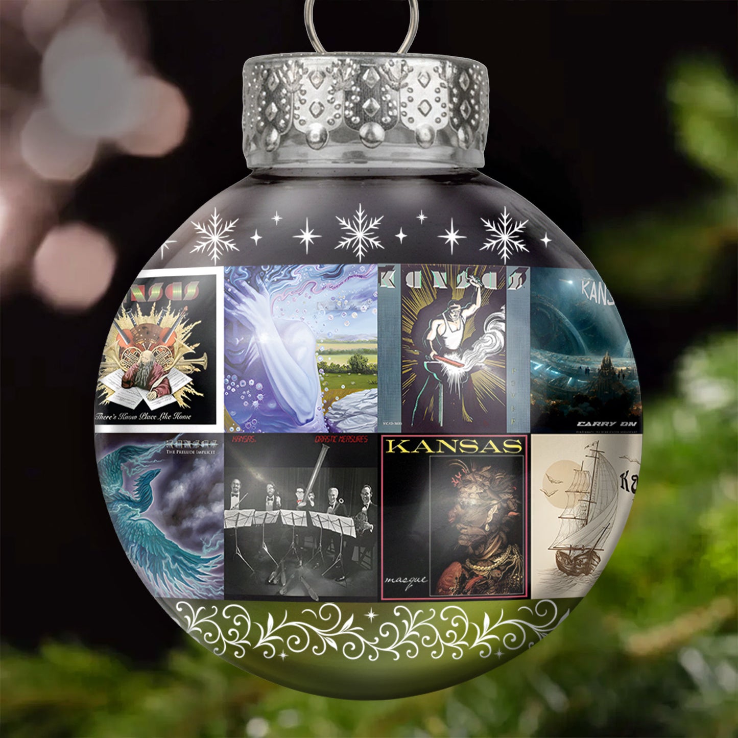 Kansas Ball Ornament – Carry On the Spirit of Classic Rock