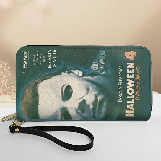 Halloween 4 Michael Myers Horror Leather Wallet