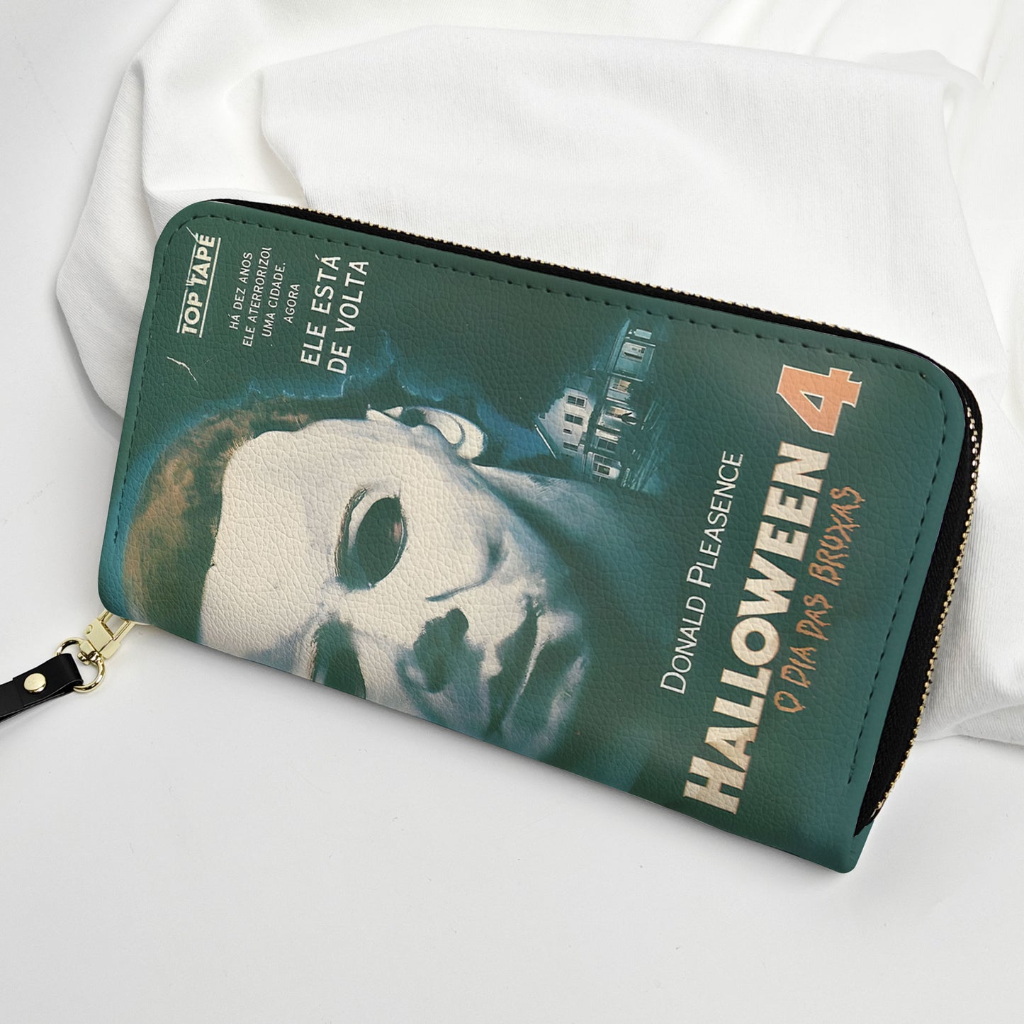 Halloween 4 Michael Myers Horror Leather Wallet