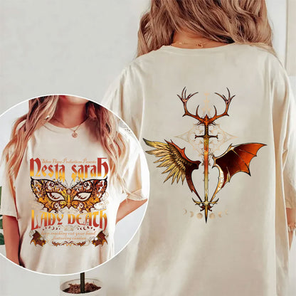 Lady Death – Masked Elegance Graphic Tee