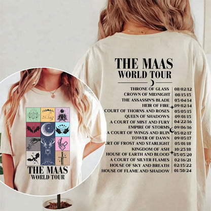 "The Maas World Tour" Fantasy Book Tribute Tee