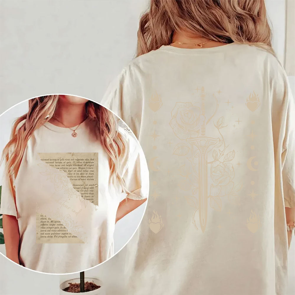 To Whatever End Tee -  Throne of Glass Shirt