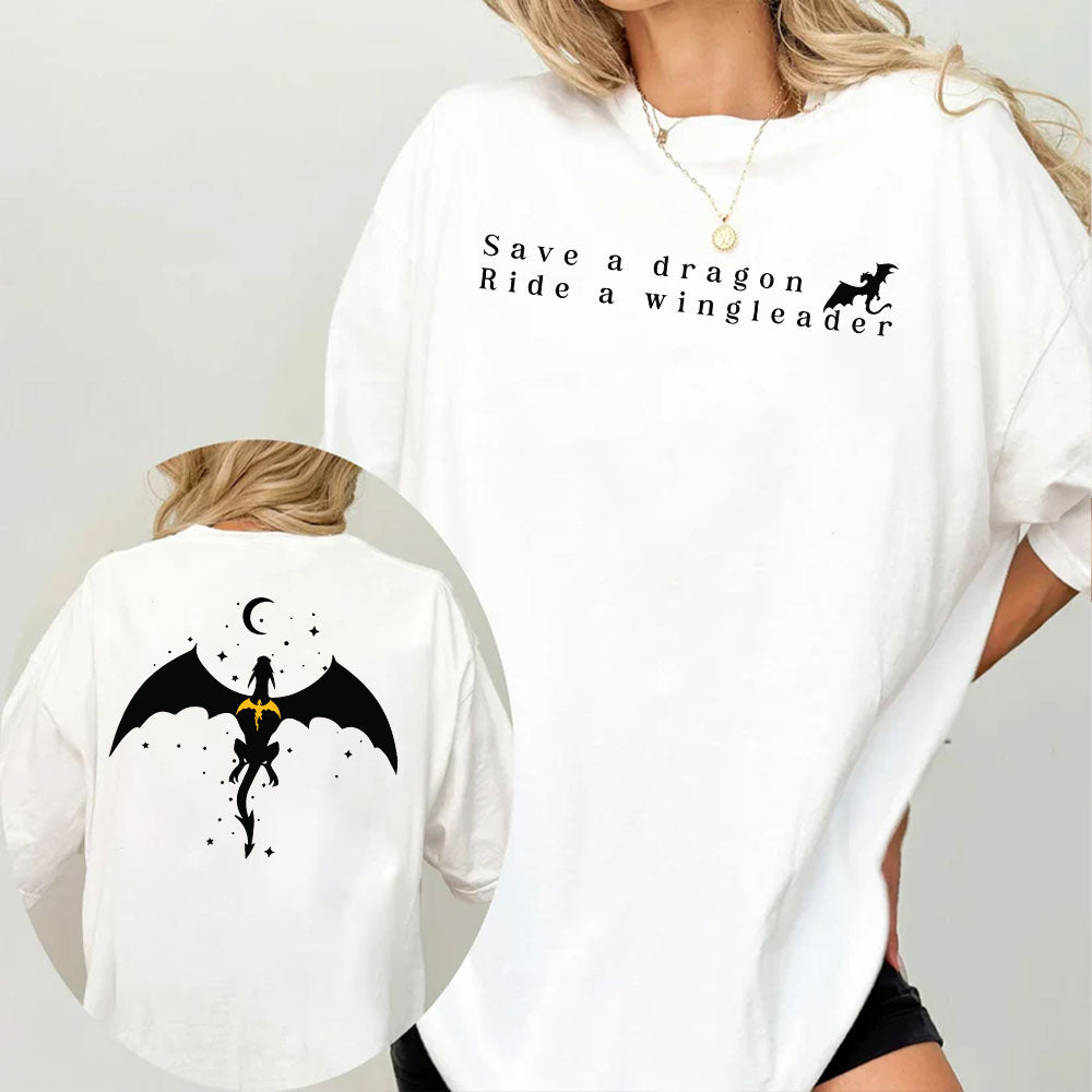 Ride With the Wingleader Tee - Fouth Wing shirt