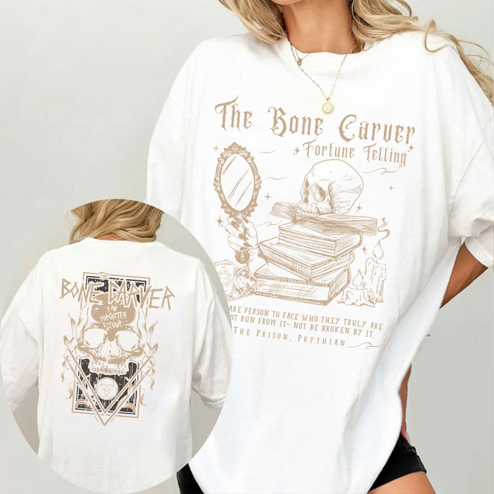 The Bone Carver Fantasy Graphic Tee - ACOTAR Shirt