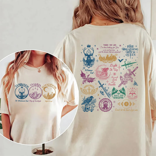 To Whatever End – Fantasy Bookish Graphic Tee