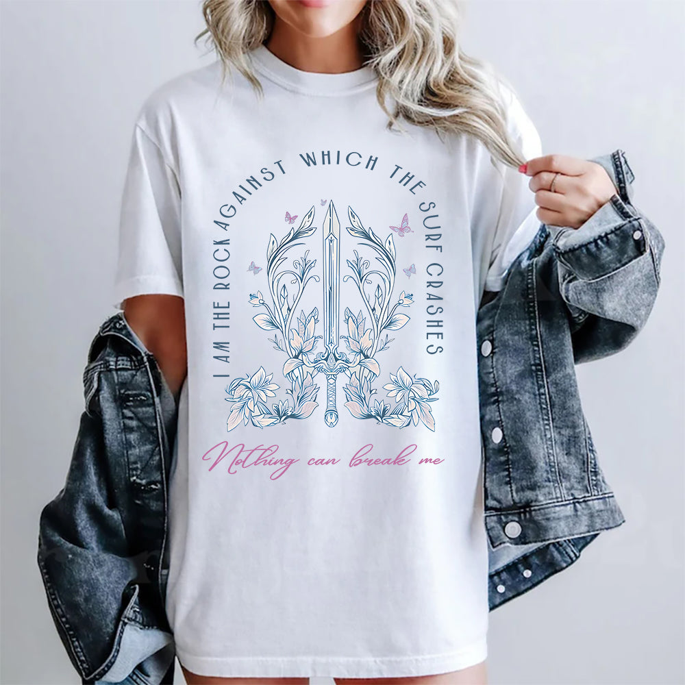 I Am the Rock – A Court of Silver Flames Tee