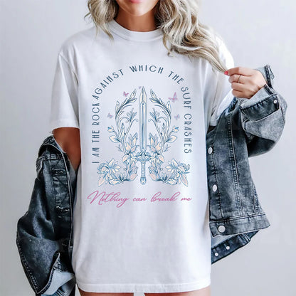 I Am the Rock – A Court of Silver Flames Tee