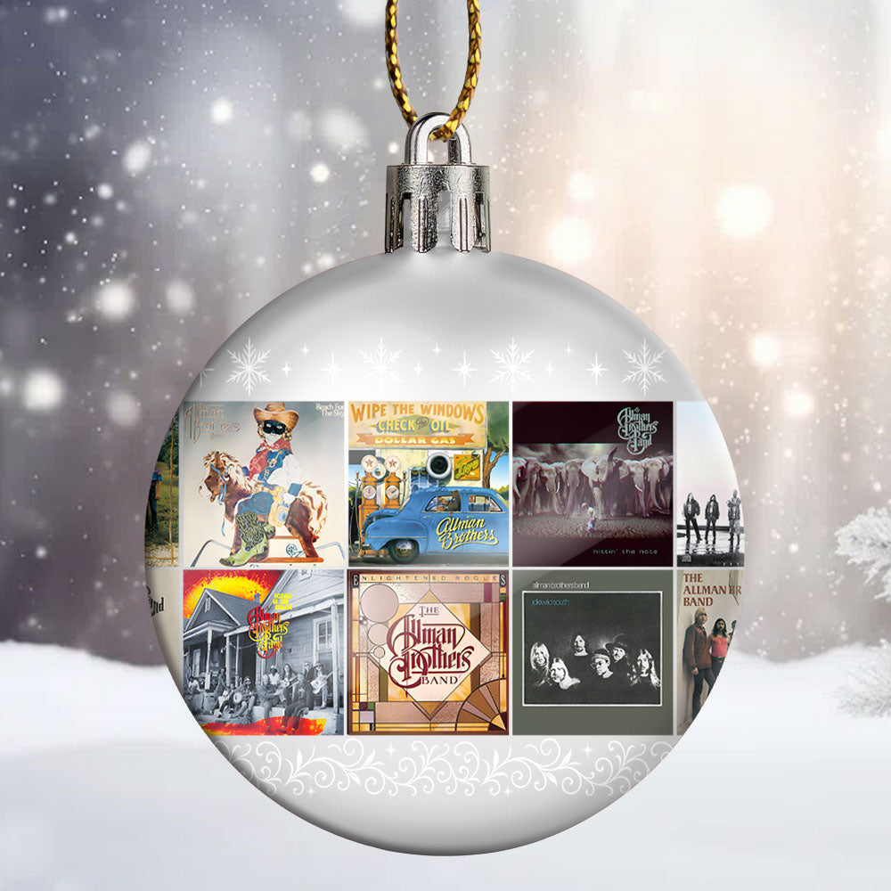 The Allman Brothers Band Ball Ornament – Southern Soul Meets Holiday Spirit