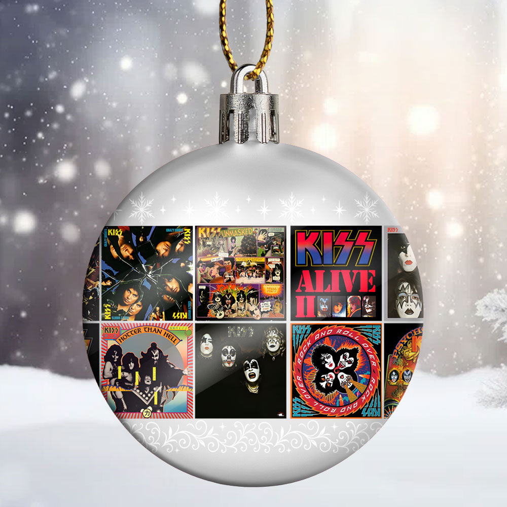 KISS Ball Ornament – A Rock ’n’ Roll Holiday Tribute to the Hottest Band in the World
