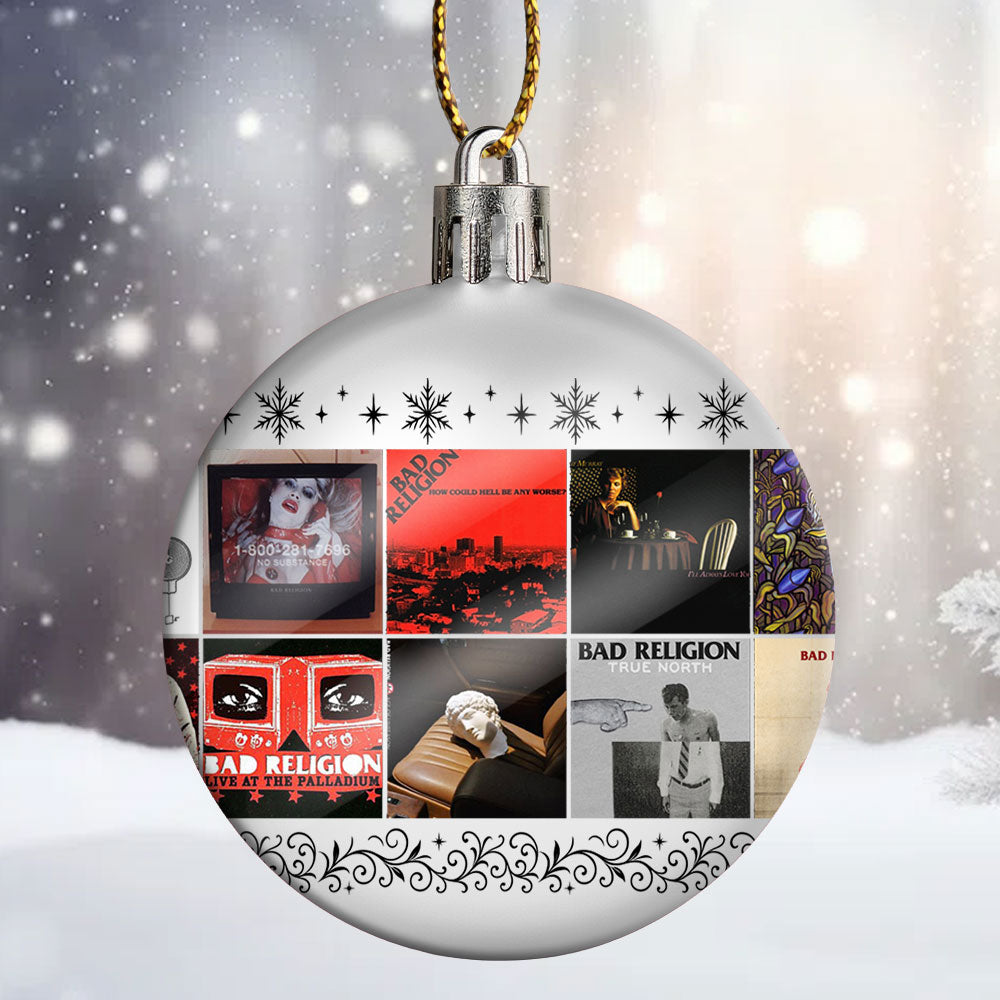 Bad Religion Ball Ornament – Punk Rock Spirit
