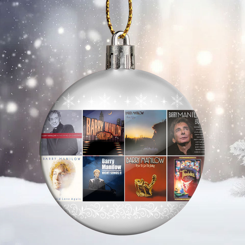 Barry Manilow Ball Ornament – A Celebration of Music, Memories, and Holiday Magic