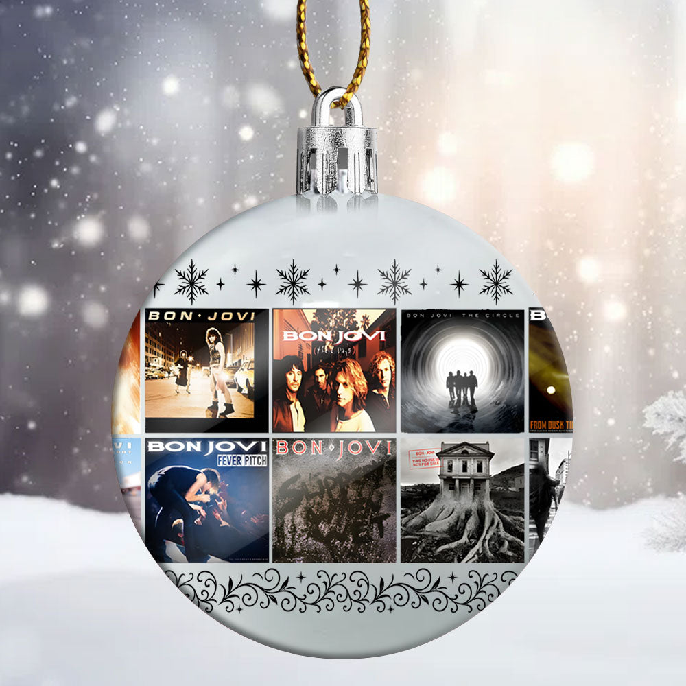 Bon Jovi Ball Ornament – Rock Anthem Spirit for the Holidays