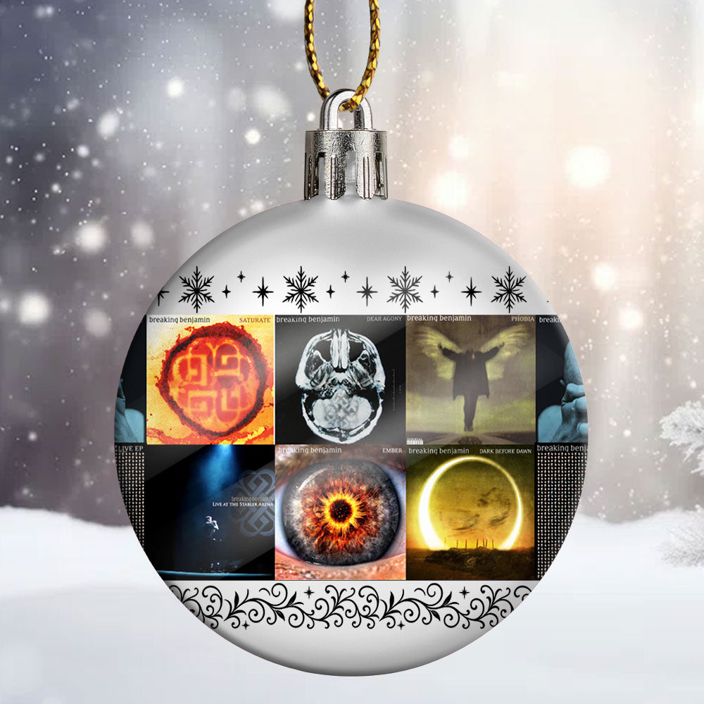 Breaking Benjamin Ornament – A Hard Rock Holiday Glow