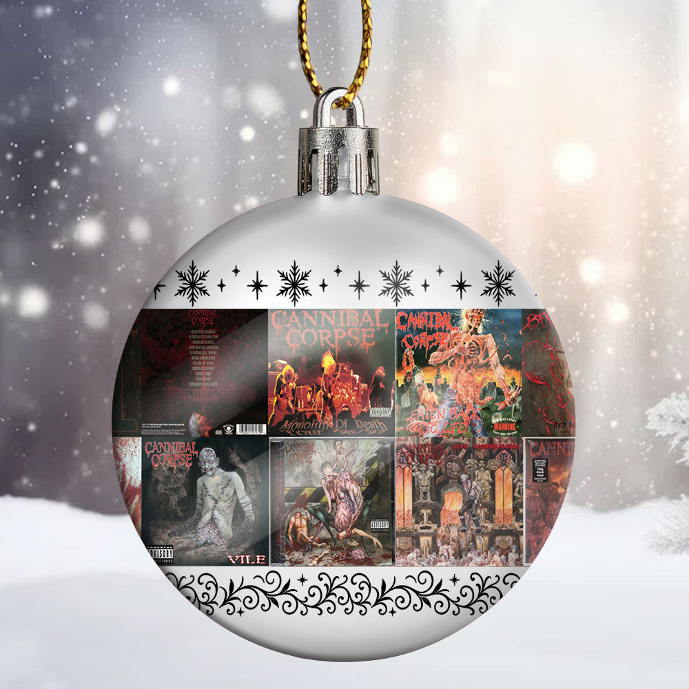 Cannibal Corpse Ball Ornament – Death Metal Legacy