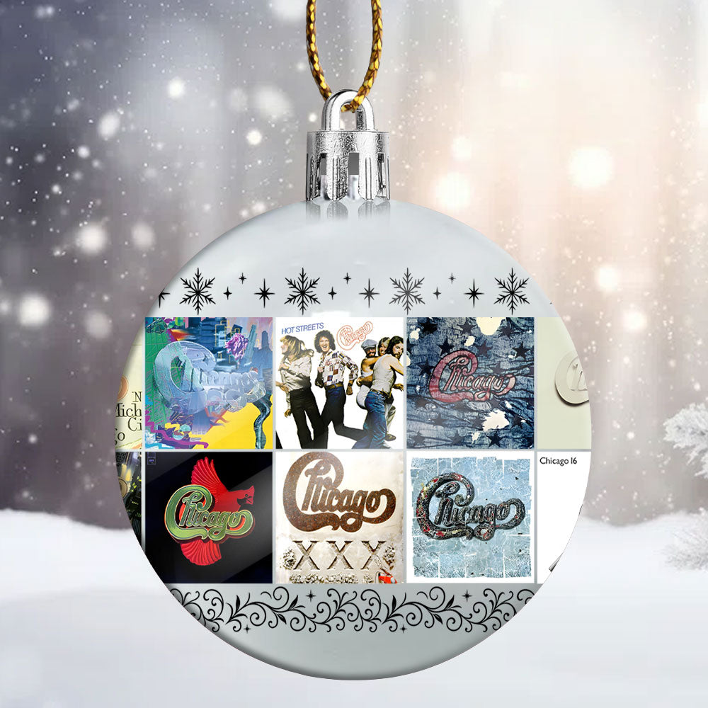 Chicago Ball Ornament – Classic Rock Spirit for the Holidays