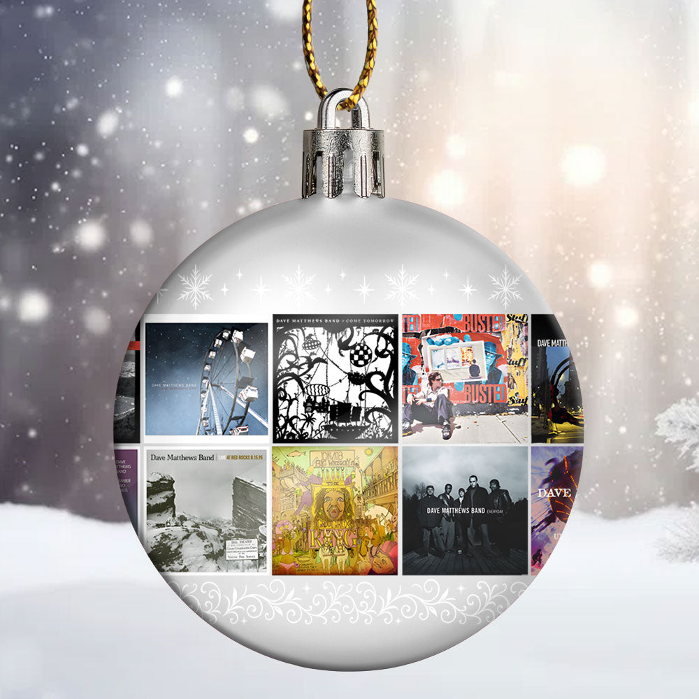 Dave Matthews Band Ball Ornament – A Melodic Holiday Tribute to Timeless Storytelling
