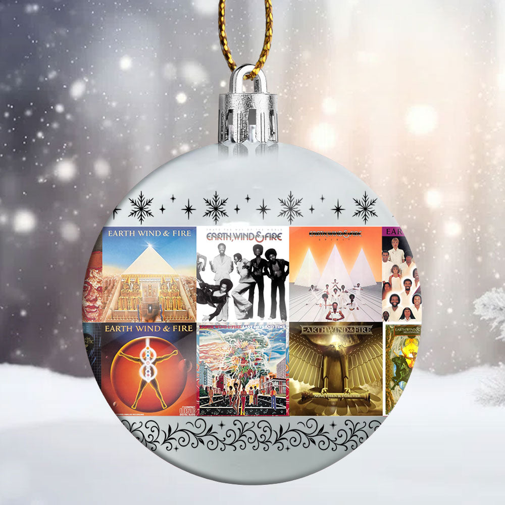 Earth, Wind & Fire Ball Ornament – Groove Through the Holidays in Style