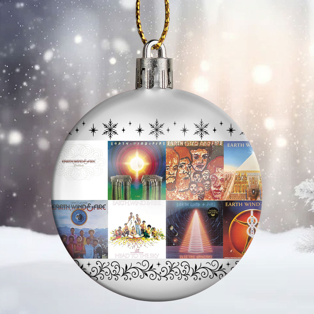 Earth, Wind & Fire Ball Ornament – Groove Through the Holidays in Style