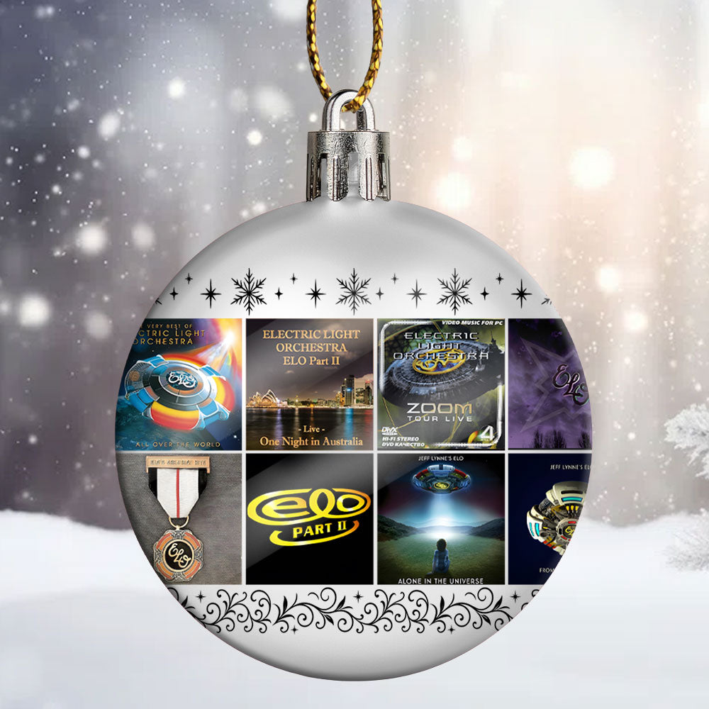 Electric Light Orchestra Ball Ornament – Shine On with Symphonic Rock Magic