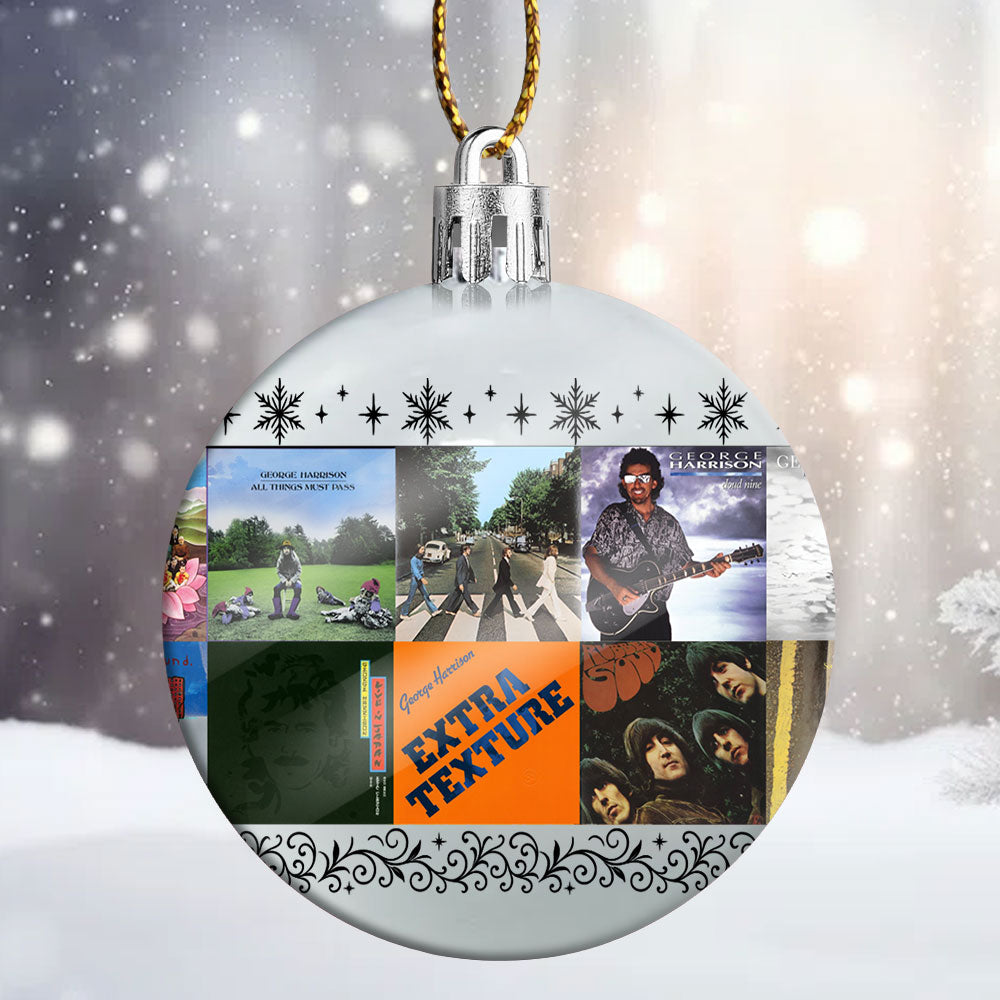 George Harrison Ornament – A Peaceful Holiday Reflection