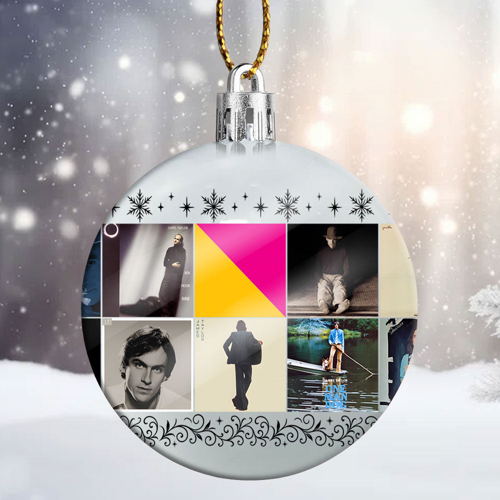 James Taylor Ball Ornament – Warm Melodies for Winter Nights