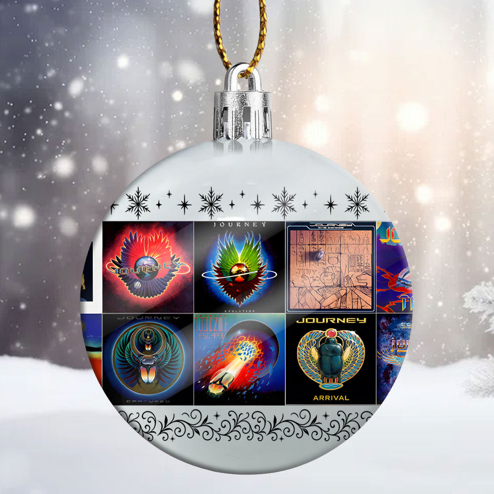 Journey Ball Ornament – Celebrate the Timeless Spirit of Rock Legends
