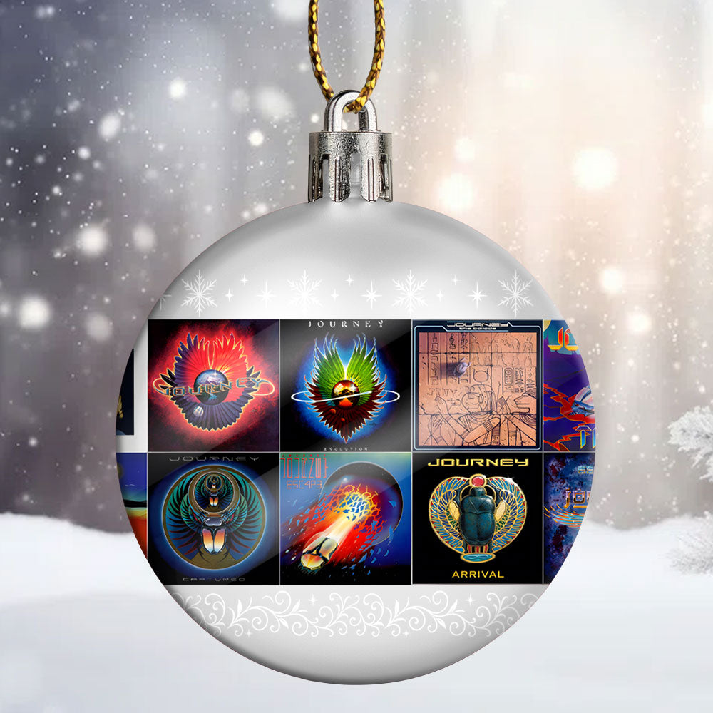 Journey Ball Ornament – Celebrate the Timeless Spirit of Rock Legends