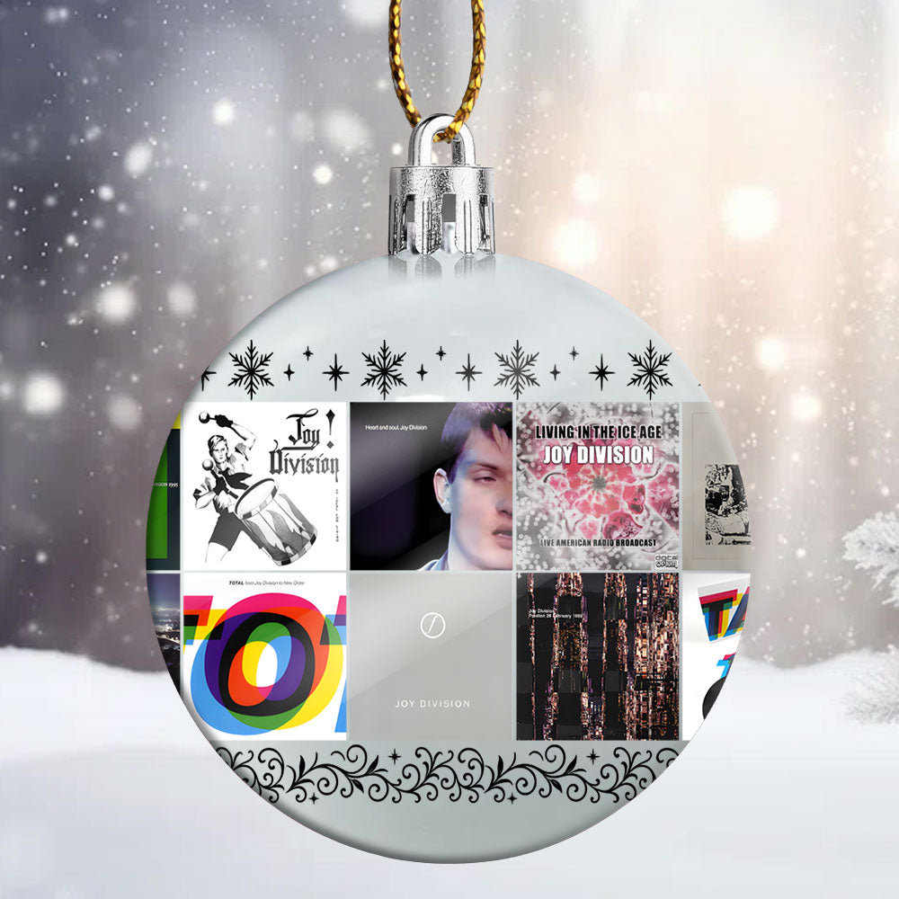 Joy Division Ornament – A Touch of Post-Punk Elegance for the Holidays