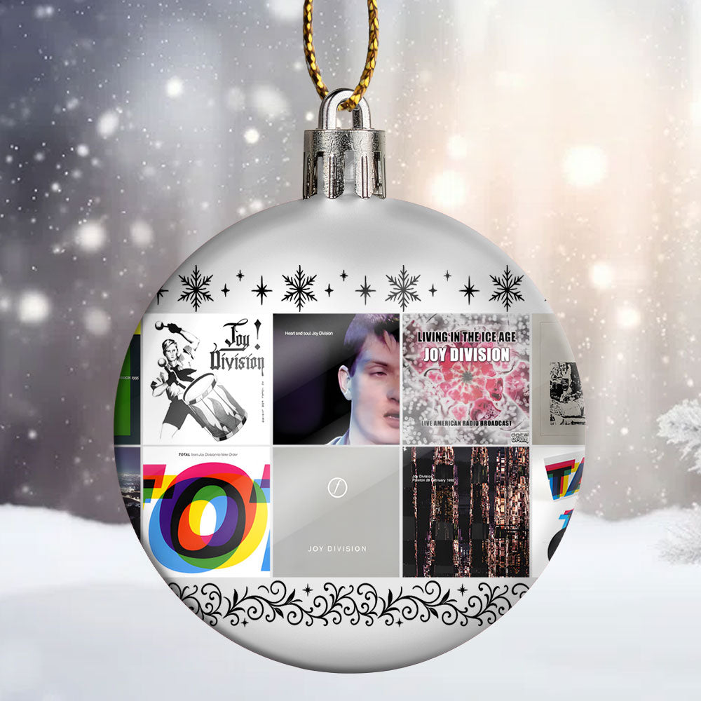 Joy Division Ornament – A Touch of Post-Punk Elegance for the Holidays