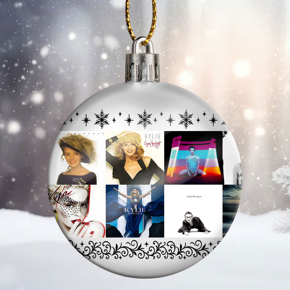 Kylie Minogue Ball Ornament – Sparkle Like a Pop Icon