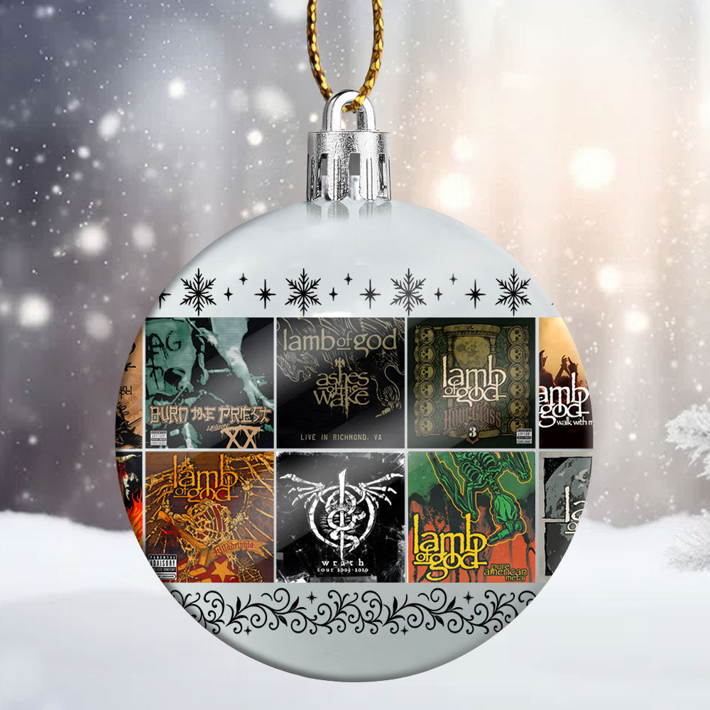 Lamb of God Ball Ornament – Metal Power Unleashed
