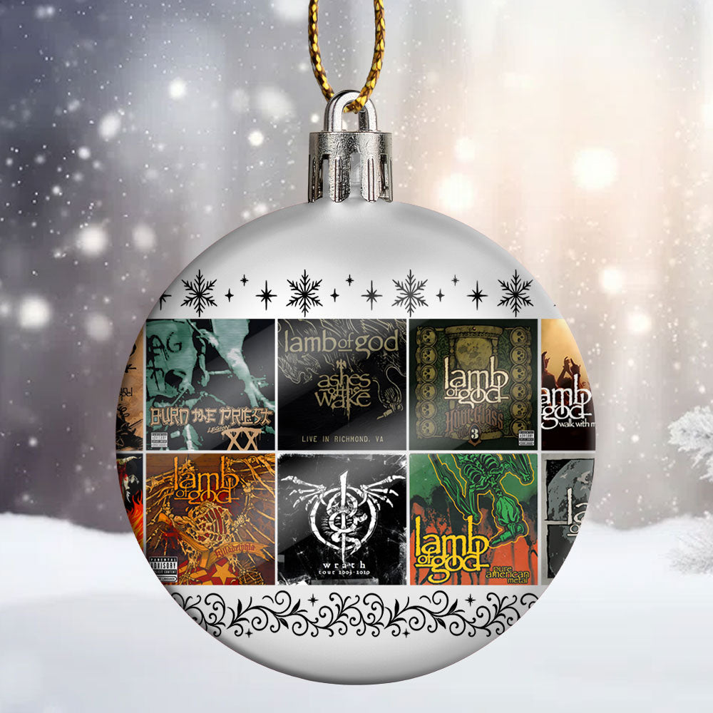 Lamb of God Ball Ornament – Metal Power Unleashed