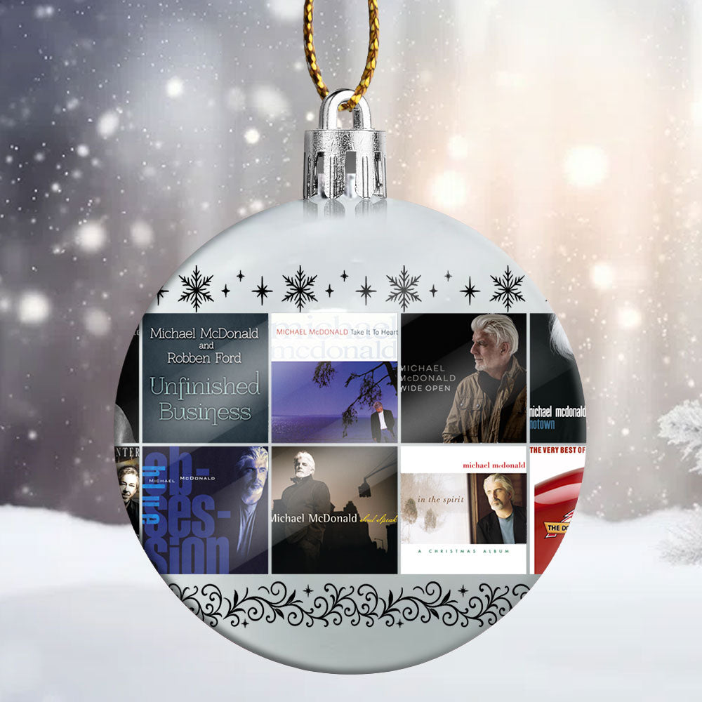 Michael McDonald Ball Ornament – Smooth Soulful Sound