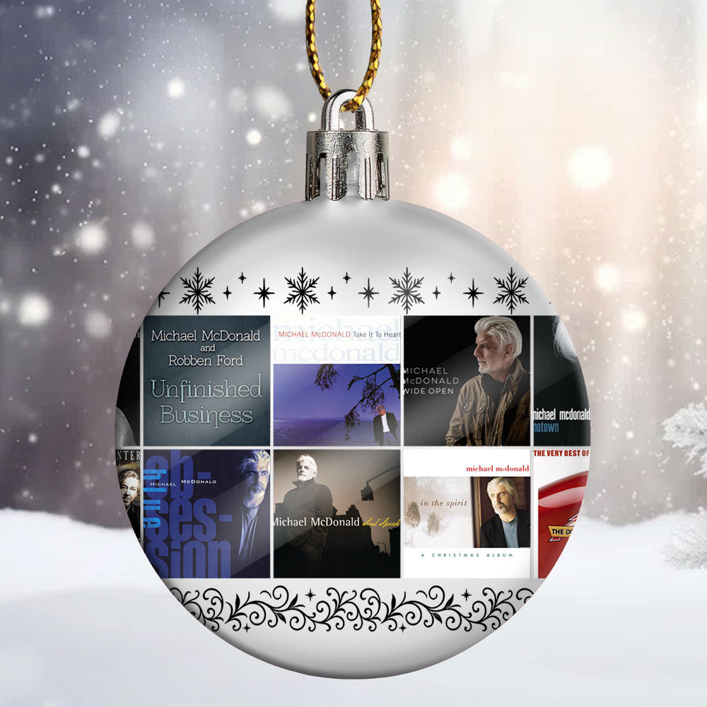 Michael McDonald Ball Ornament – Smooth Soulful Sound