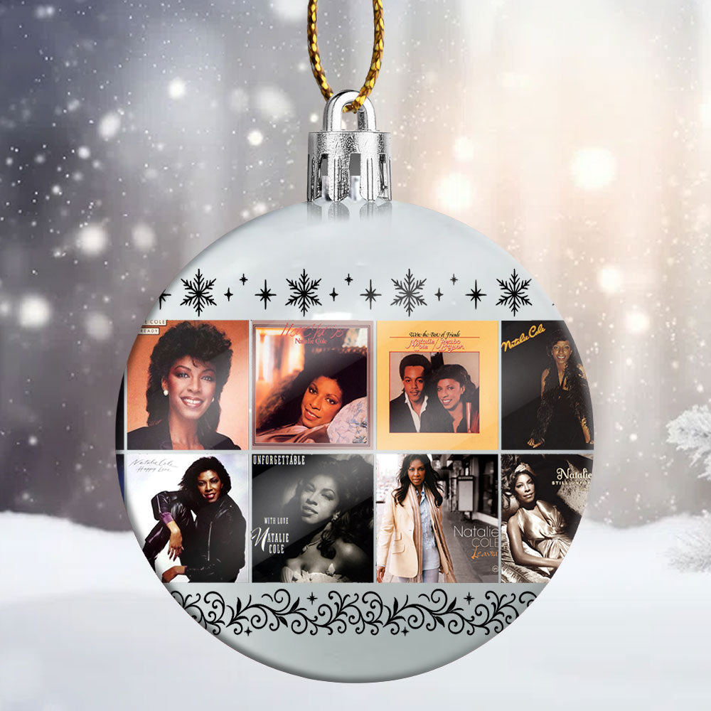 Natalie Cole Ball Ornament – Soulful Elegance